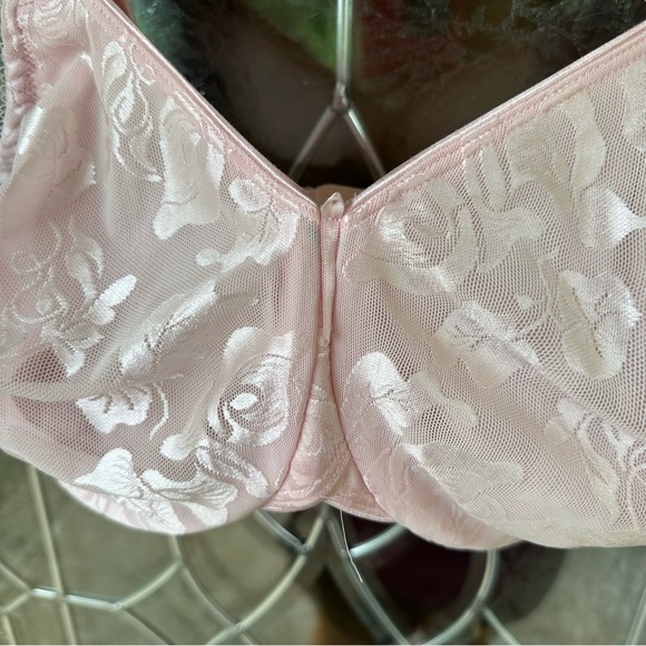 Wacoal Awareness Lace Bra 85567 Womens 34G Full Coverage Floral pink Undewire - Picture 2 of 4